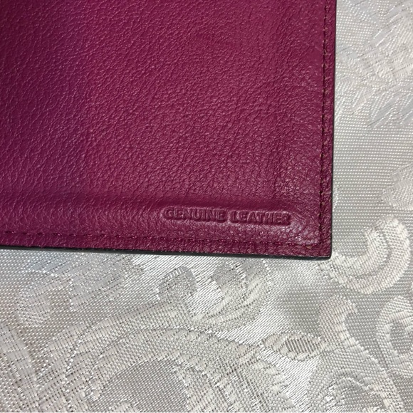 Eddie Bauer Genuine Leather Wallet Billfold Clutch - Picture 8 of 12